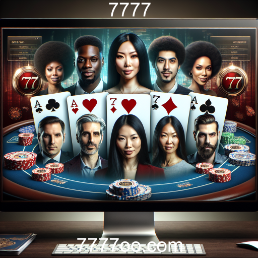 A Ascensão do Poker Online no Site 7777